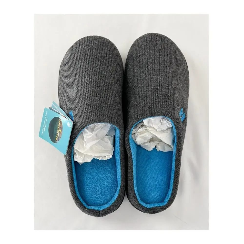 Rock Dove Mens Original Two-Tone Memory Foam Slipper House Shoe Size 10.5 New